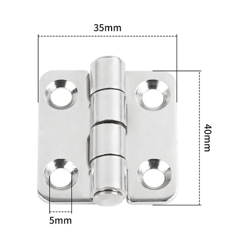 35x40mm stamping hinge high - 35x40mm,