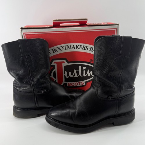 Vtg justin conductor boots - vtg,