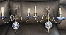 Pair of Vintage Delft Style