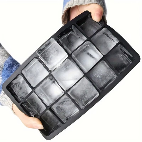 Grid silicone ice cube - 15, tray