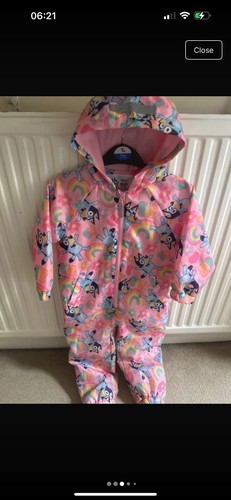 Bluey pretty rainsuit - ,