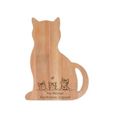 Personalised Cat Shaped