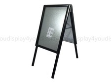 A2 A-BOARD BLACK PAVEMENT SIGN