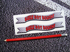 BUILT NOT BOUGHT Stickers Ki