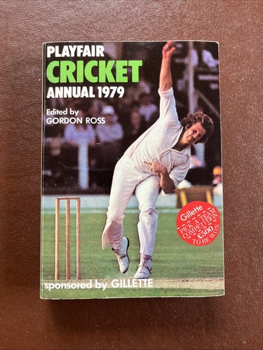 Playfair cricket annual 1979 - playfair,