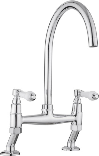 Traditional bridge mixer tap - traditional,