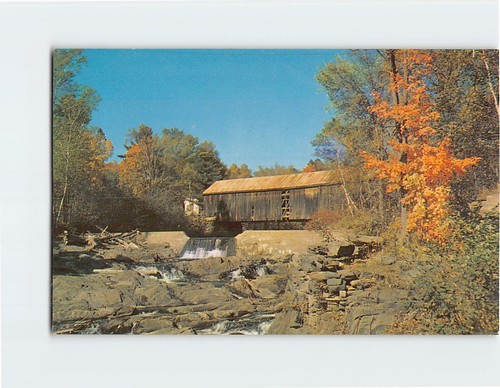 Postcard the covered - the, at