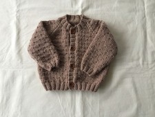 Hand Knitted Baby Cardigan