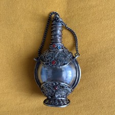 ANTIQUE TIBETAN SILVER SNUFF