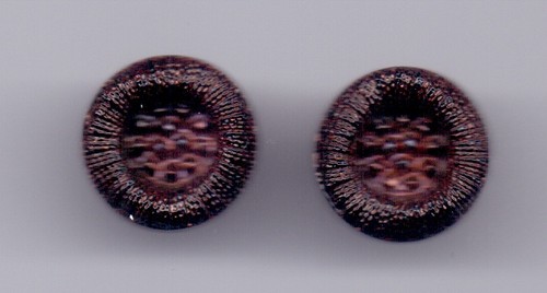 Vintage glass buttons - vintage,