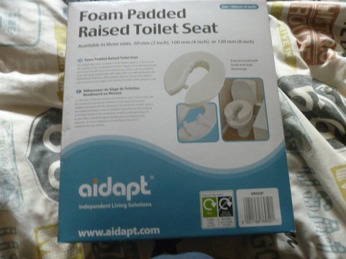 Cushioned padded raised toilet - cushioned,