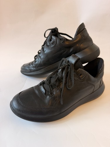 Ecco black leather - leather, school