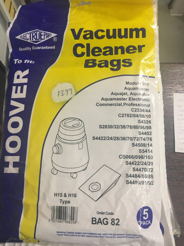 Hoover bag h15 h16 - hoover, 82