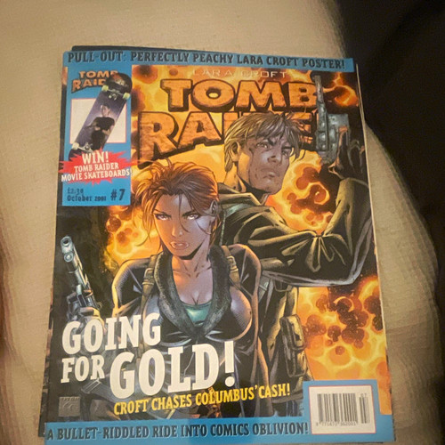Tomb raider magazine issue - tomb, 7