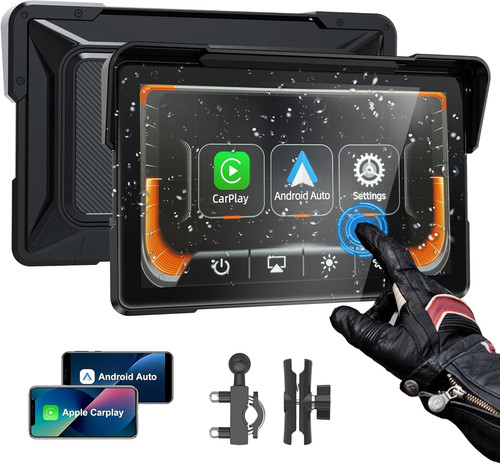 Inch waterproof motorcycle - 7-inch,