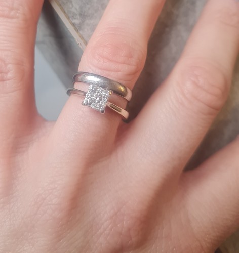 Engagement and wedding rings - engagement,