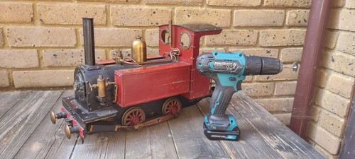 Live steam inch - steam, gauge