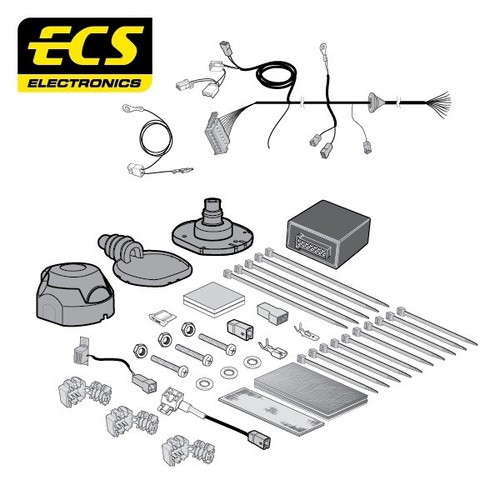 Ecs pin car towbar - 7,