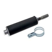 Polini Black Muffler with 16mm