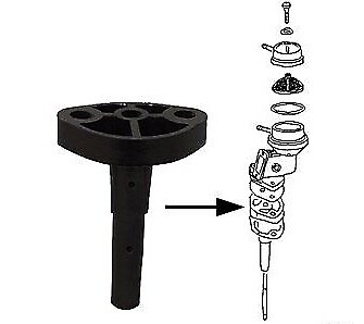 Beetle fuel pump pedestal - fuel,