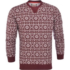 Mens Womens Fairisle Nordic Christmas Xmas Festive Jumper Sweater Sweatshirt Top