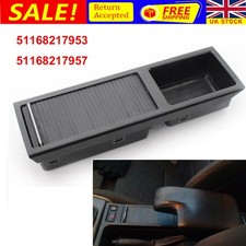 For BMW E46 3 Series Centre Console Storage Tray Coinbox Black 51168217957 .
