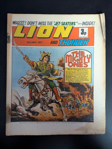 Lion and thunder comic 15th - and,