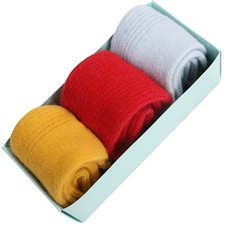 3 Pairs UK Women 100% Wool