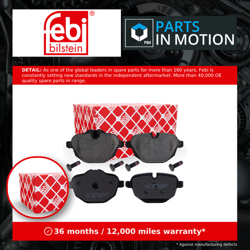 Brake pads set - brake, fits