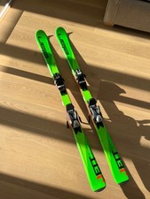 Elan JETT 140cm length green and black skis