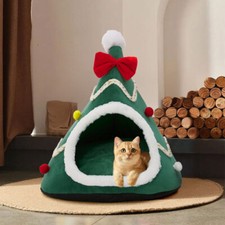 Christmas Tree Design Pet Cave