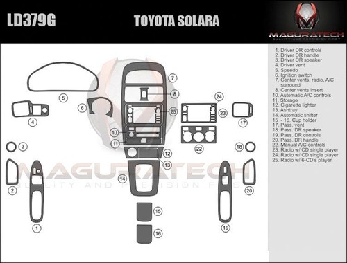Fits toyota solara 2000 - fits,