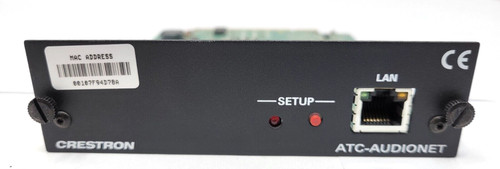 Crestron atc audionet internet - atc-audionet,