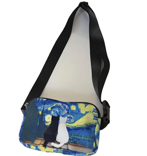 New starry night cats - new,