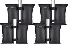 Heavy-Duty Gazebo Weights Set of 4 with 1680D PVC Coating for Outdoor Use