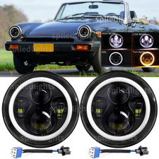 Pair 7" Round LED Halo