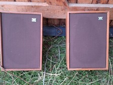 2 x Wharfedale Denton 2 XP speakers, working