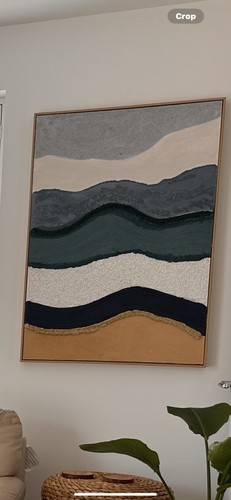 Hand painted canvas - painted,