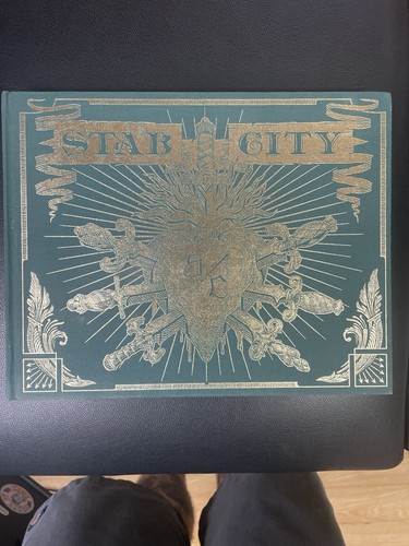 Stab city tattoo flash book - stab,
