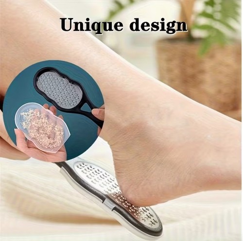 Stainless steel foot file - steel,