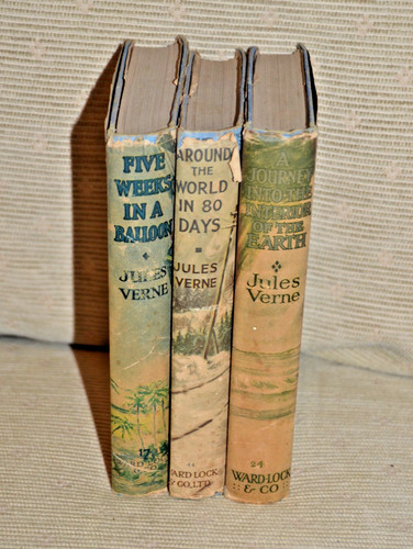 Jules vernes book set - "jules,