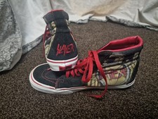 RARE VANS x SLAYER SK8 HI TOPS Men’s Size US 7.5 UK 5.5
