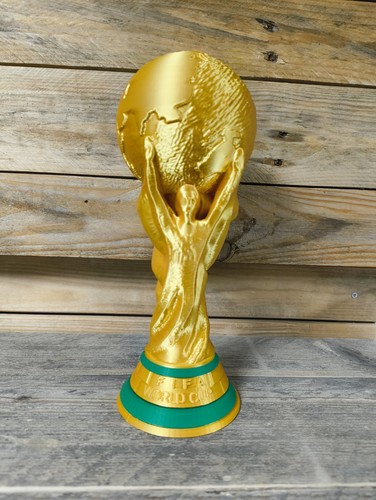 World cup trophy replica gold - world,