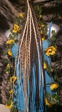 Single-ended Dreads 30 Pack Pre Looped Brown Blonde Mix  26 inch✨️ FREE GIFT 🎁