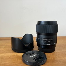 Sigma 35mm F1.4 DG HSM ART Series Prime Canon EF Lens