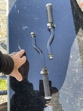 Harley Davidson Forward Pegs Cruiser Front Foot Rests Original Used Pair 