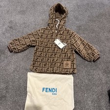 Brand New fendi Kids Teddy Wool Jacket