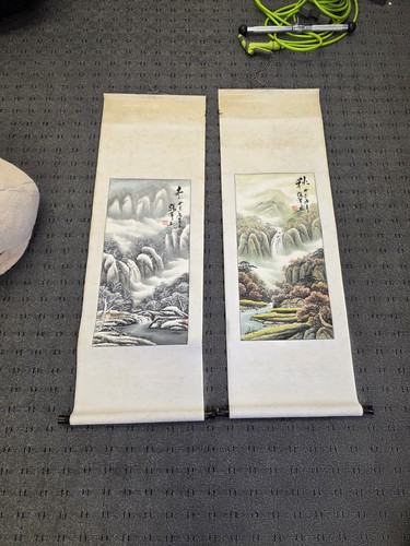 Vintage chinese landscape - chinese,