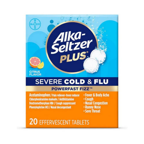 Alka seltzer plus severe cold - plus,