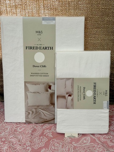 Home fired earth cotton - m&s,